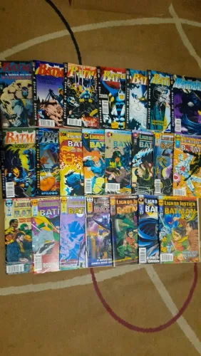 HQs Batman a queda do morcego anos 90 Abril incompleto