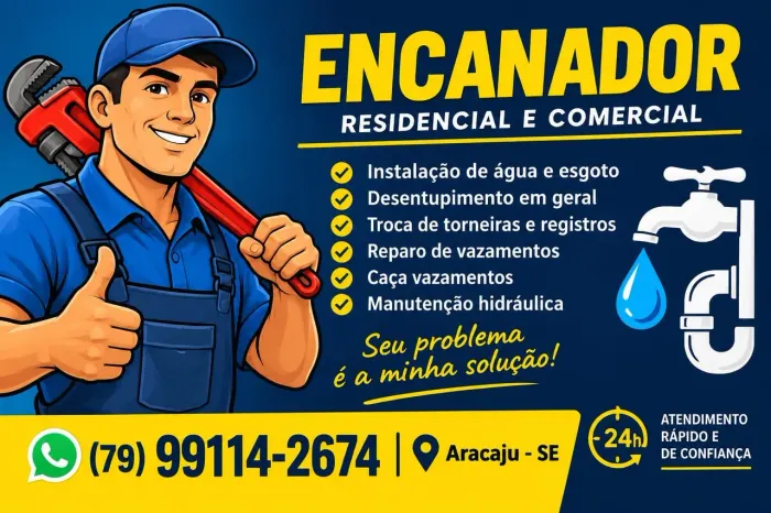 ENCANADOR BOMBEIRO HIDRÁULICO