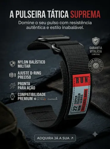 Pulseira nato para relógio