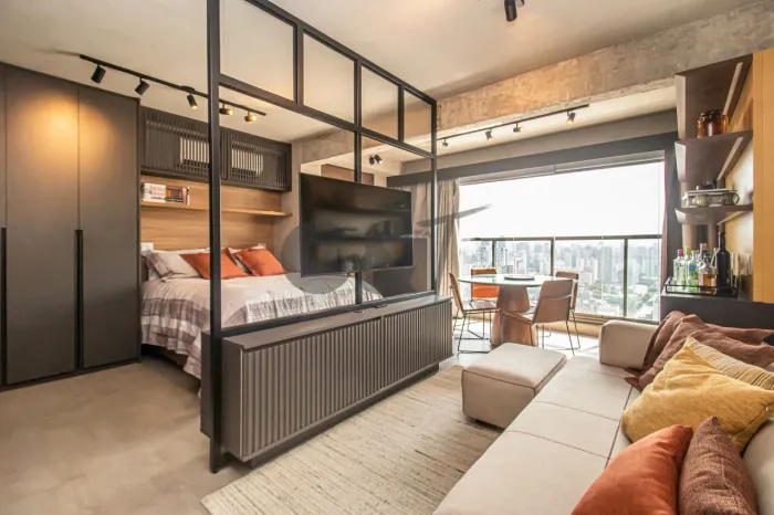 Apartamento Mobiliado - 1 Dormitório para Alugar no Alto da Boa Vista - São Paulo/SP