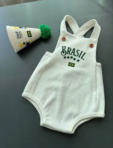 Conj para fotos em estúdio 6 a 9 meses