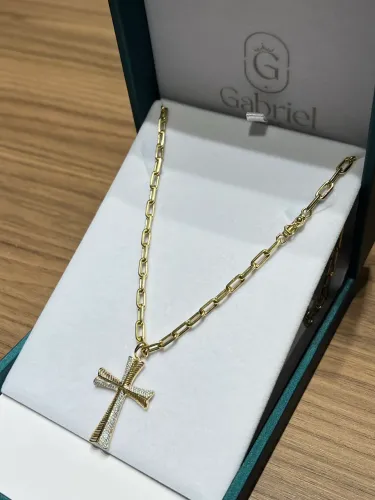 Cordão de ouro maciço 38.15g novo ( LOJA )