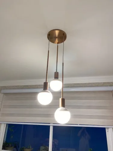 Lustre em Bronze - Leroy Merlin