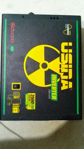 Inversor Usina onda senoidal pura 24 para 120 volts 5.000 Pico 2.500 nominal