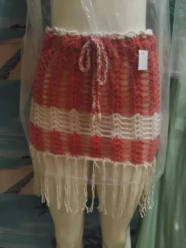 Saia em crochê