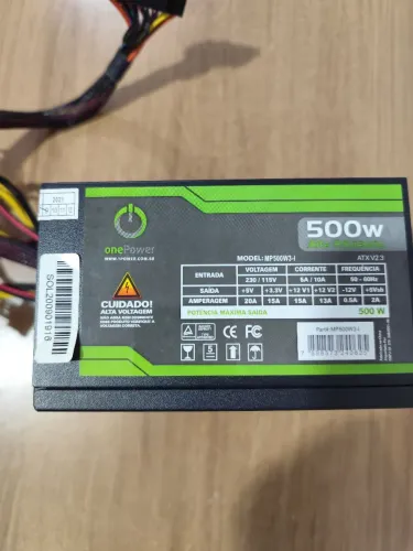 Fonte ATX de 500W para PC