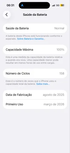 iPhone 15 256gb 5 meses de uso