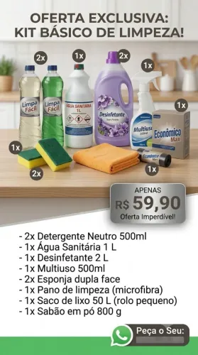Kits de limpeza 