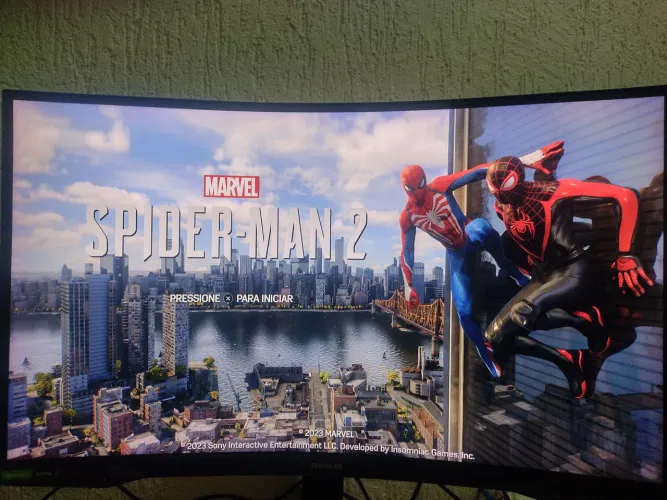 Monitor Gamer Samsung Odyssey G5 27 240 Hz, Resolução QHD