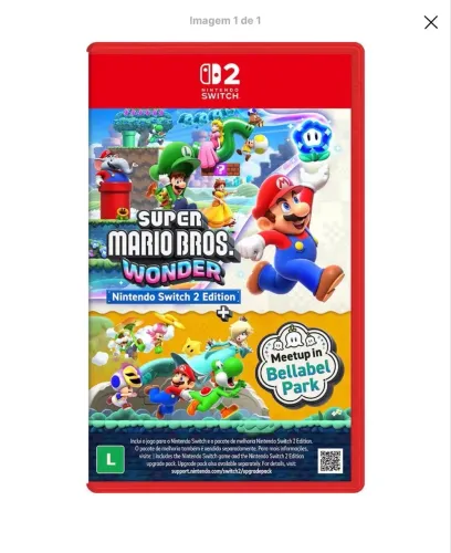 SUPER MARIO BROS WONDER SWITCH 2 EDITION