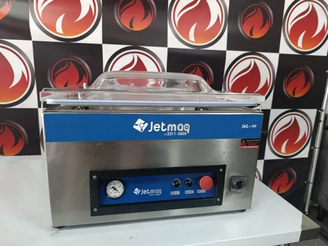 Seladora industrial 2 barras de selagem. 220 volts marca JETMAQ MODELO JET-30