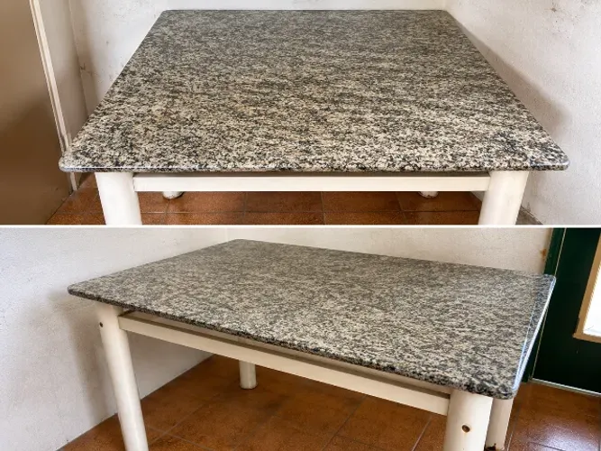 Mesa com Tampo de Granito - Excelente Custo-benefício!