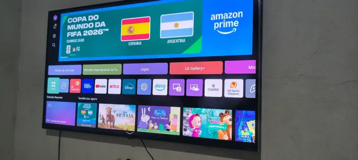 Smart Tv 55 polegadas LG com tecnologia NanoCell