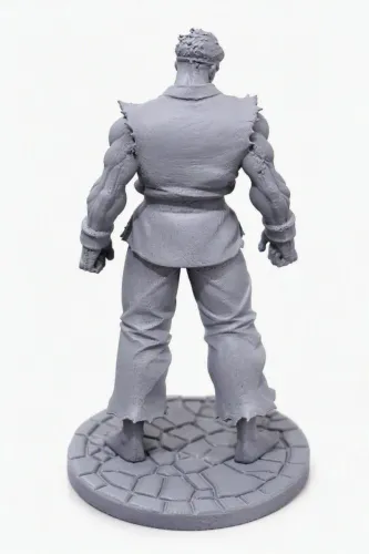 Ryu - Estátua Decorativa street fighter em Impressão 3D