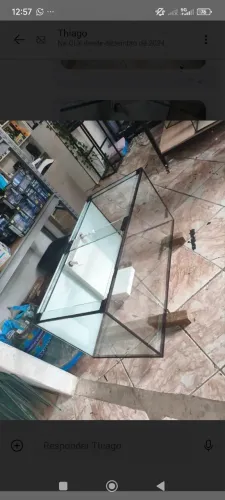 Aquário 275 litros com bota 