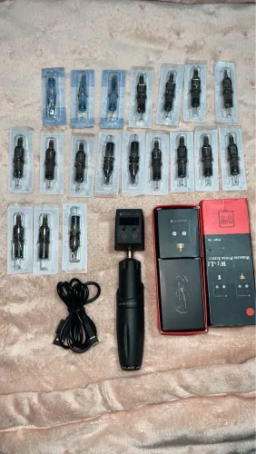Electric Ink Pen Pop + Bateria + 20 Cartuchos.