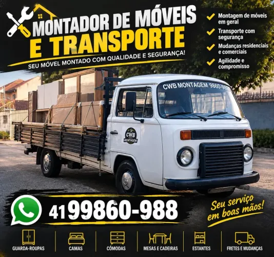 Fretes e mudanças (montador de móveis)