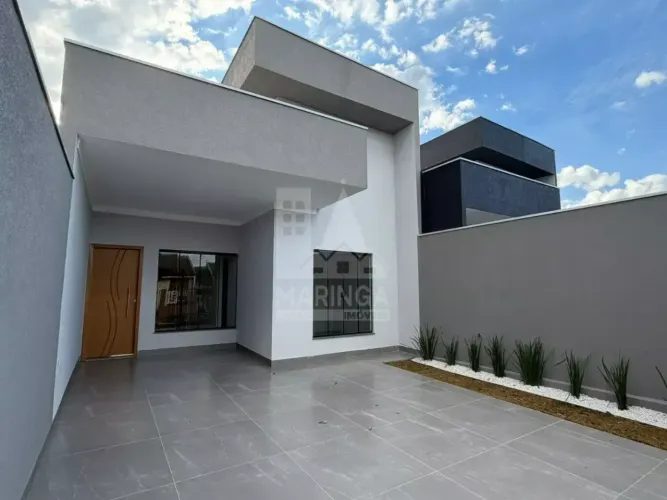 MINHA CASA MINHA VIDA- Casa nova a venda 3 quartos (1 suíte) Jd. Olímpico, Maringá PR