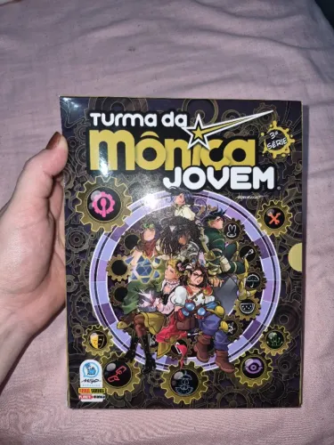 Box Turma da Mônica Jovem edições 53 ao 56 da terceira série
