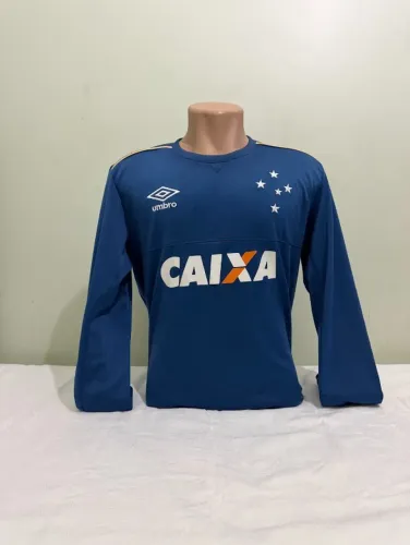 Camisa Cruzeiro Manga Longa Treino - 2016