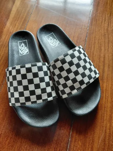 Chinelo Vans Xadrez