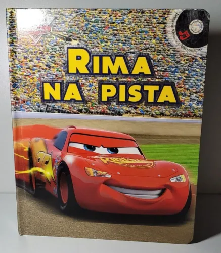 Livro Carros Disney Pixar: Rima na Pista (Edição 2010)
