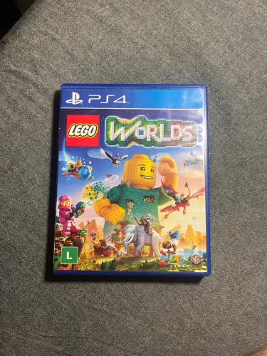 PS4 LEGO Worlds Original Completo Mundo Aberto Tipo Minecraft