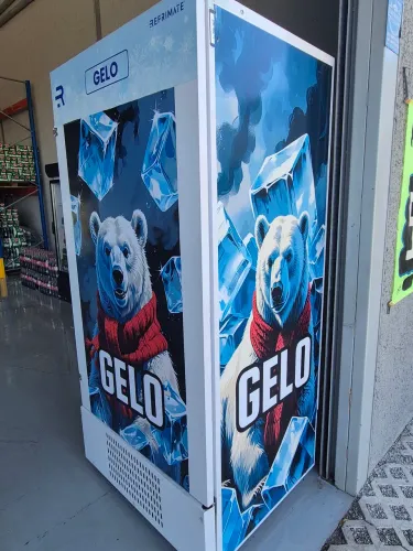 MINI CÂMARA FRIA PARA GELO 1100 LITROS Mcg 1100 REFRIMATE