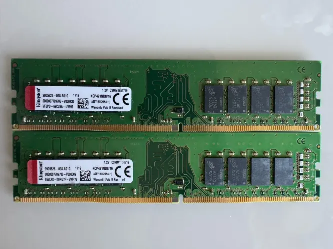 Memória 32gb ddr4 pc - 2x KCP421ND8/16