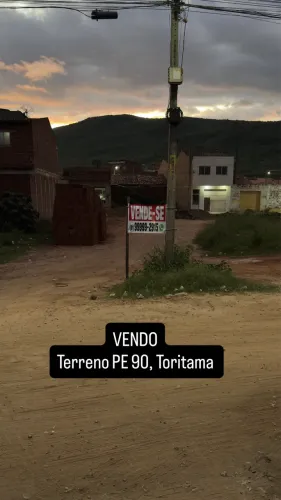 Lote de terreno 5x20 na PE 90