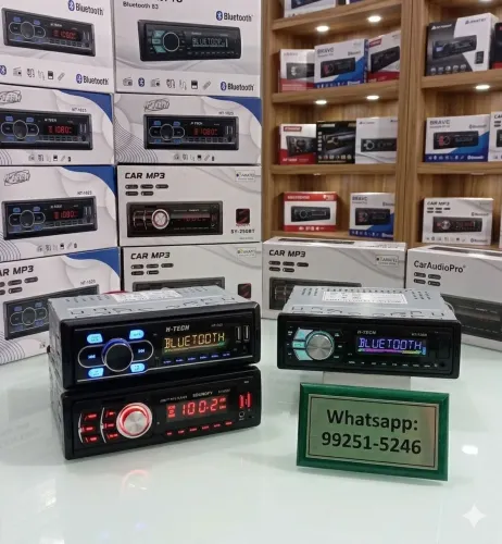 Rádio automotivo para carro com bluetooth 