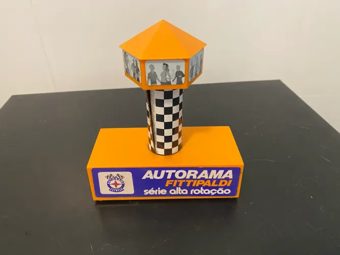 Autorama Estrela Torre De Som Alta Rotacao Fittipaldi