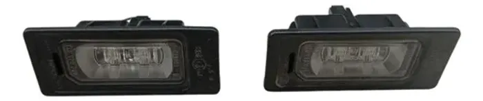 Par Luz Led Placa Audi A3 Sportback 2014 2015