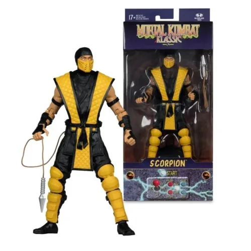 Mortal Kombat Klassic Scorpion 7" McFarlane