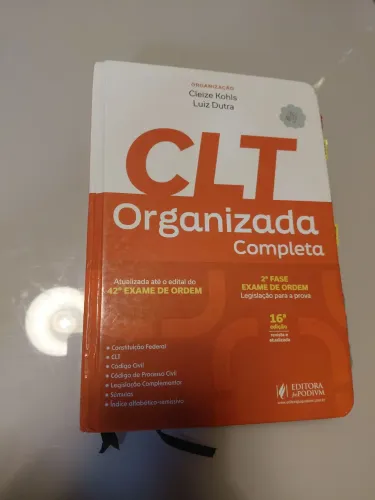 CLT CEISC USADA.EM.BOM ESTADO 16 EDIÇÃO- OAB