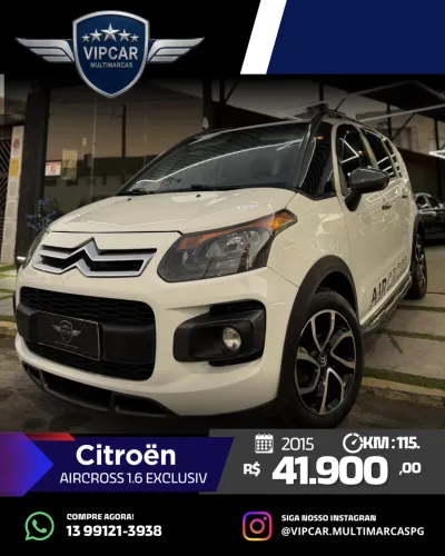 Citroen Aircross Exclusive 1.6 Flex 16V 5P Aut. 2015
