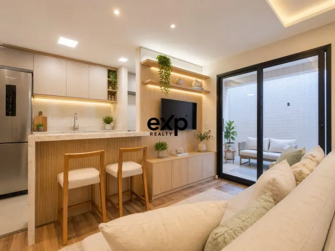 Apartamento novo 3 quartos sendo 1 suíte no Bacacheri