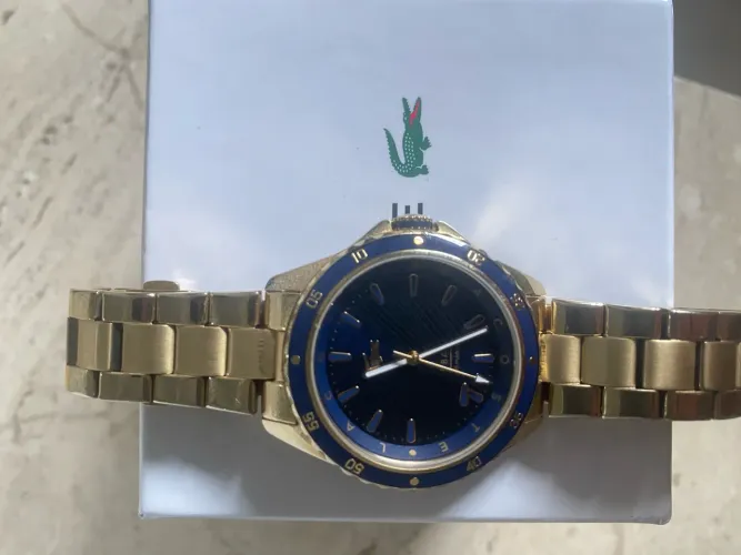 Relogio lacoste 5bar, original comprado na joalheria vivara!