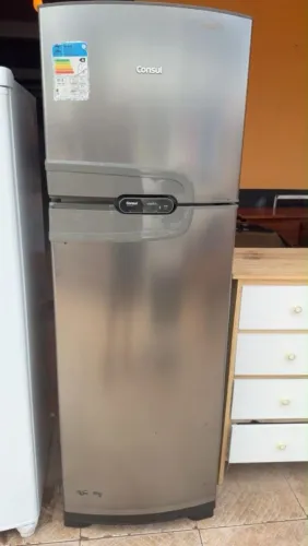 Geladeira dúplex cônsul frost free inox nova.$780