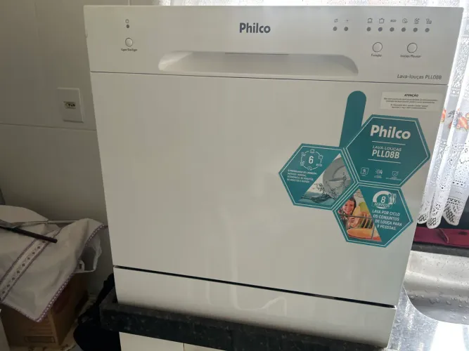 Lava louças PLL08B Philco 8 serviços