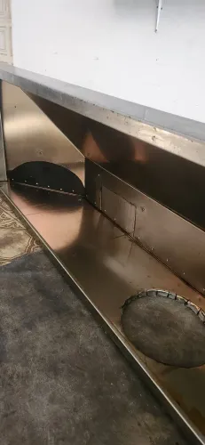 Coifa em Aço Inox 3m X 0.9m Pra vender logo!!