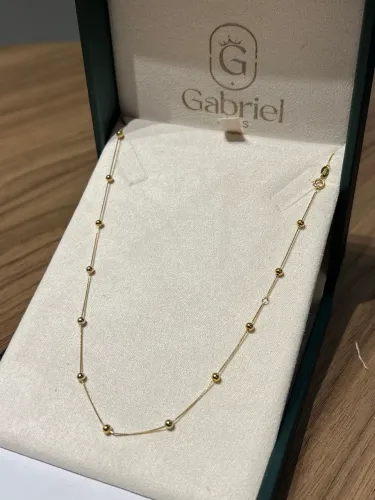 Cordão de ouro feminino 2.5g novo ( LOJA FÍSICA )