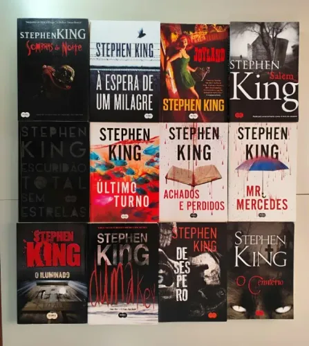 Livros Stephen King e DarkSide Books (Veja lista com preços)