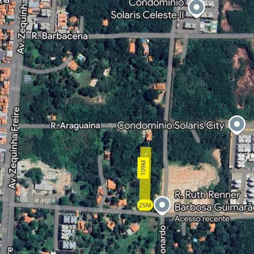 Alugo Terreno 2700m2 Comercial Próximo Zequinha Freire