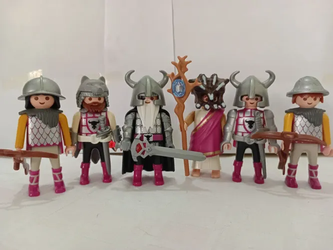 Playmobil Rei, Druida e Tropa dos Bárbaros