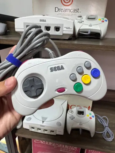 Controle Original para Sega Saturn HS-0101 - Lindo