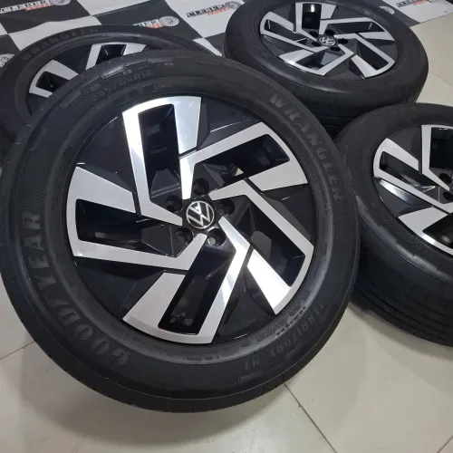 Rodas 16 Tcross com pneus kit com 10.000 km