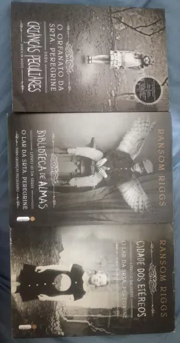 O Lar da Srta. Peregrine. 1, 2 e 3. 2 e 3 em capa dura.