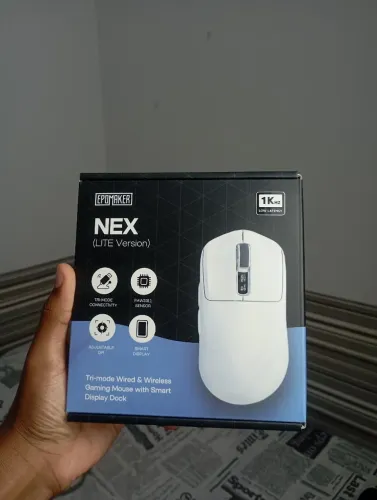 Mouse Gamer Epomaker Nex - NOVO!