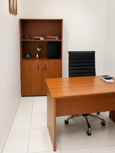 VENDE-SE CONJUNTO COMPLETO DE ESCRITÓRIO - SEMINOVO ?